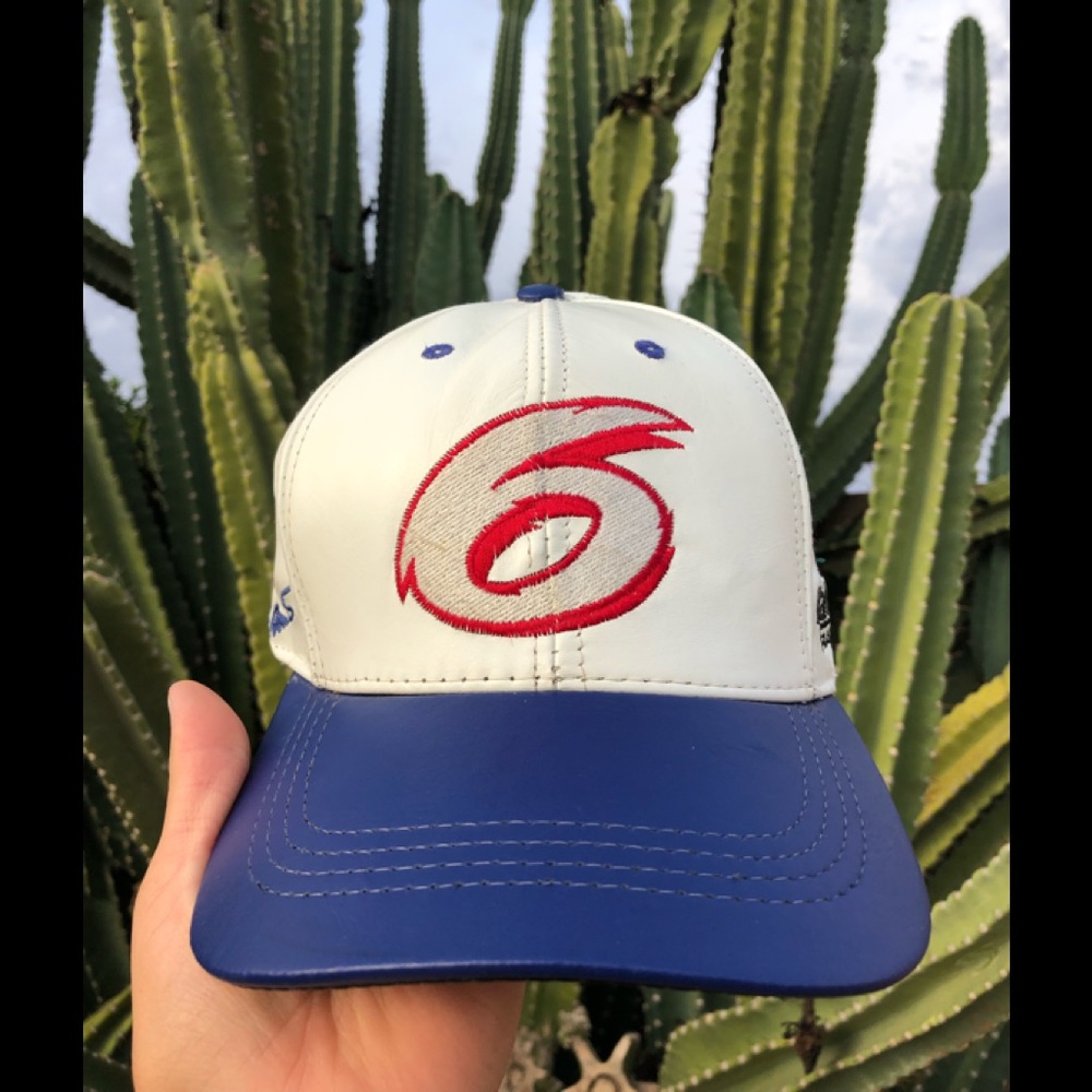 Mark Martin Valvoline Leather hat